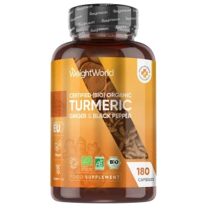 Organic Turmeric with Ginger &amp; Black Pepper pro diety
