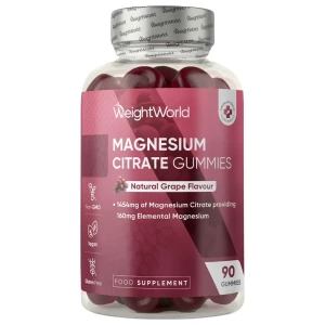 Magnesium Citrate 125 mg Gummies pro diety