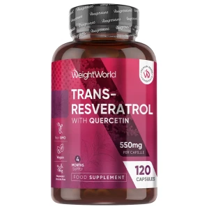 Trans-Resveratrol 500 mg + Quercetin pro diety