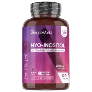 Myo-Inositol with Vitamin B6 + Folic Acid &amp; Chromium pro diety