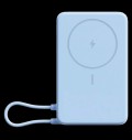 Xiaomi Magnetic Power Bank 10000 with Built-in Stand Blue за хранителни режими