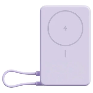 Xiaomi Magnetic Power Bank 10000 with Built-in Stand Purple за хранителни режими