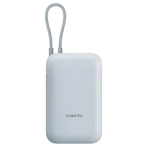 Xiaomi Power Bank 10000mAh (Integrated Cable) Ice Blue GL за хранителни режими