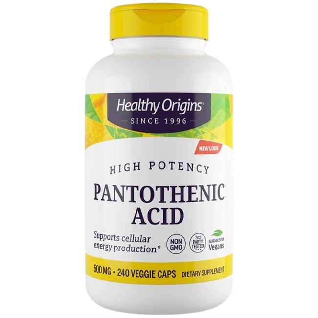 Healthy Origins Pantothenic Acid | Vitamin B5
