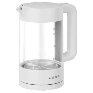 AENO EK5 Electric Kettle, 1.7L, Temp Control 40-100°C, Strix, White за хранителни режими