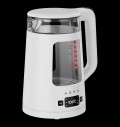 AENO Electric Kettle EK6: 1850-2200W, 2L, Strix, Square-shaped body, Transparent lid, High Resistant Glass, LED-Illumination, Auto Power Off, Dry tank Protection за хранителни режими