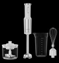 AENO HB4W Hand Blender Set, 1200W, Tiger Teeth Cutter, Whisk, White за хранителни режими