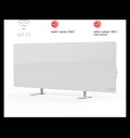 AENO Premium Eco Smart Heater, 700W, Tempered glass, Infrared+convection heating type, Plug type: Europe (E/F type), WHITE за хранителни режими