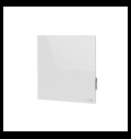 AENO Premium Eco Smart Quadro Wall Heater, 500W, 50x50 cm., Tempered glass, Infrared+convection heating type, LED display Plug type: Europe (E/F type), WHITE, Made in Poland за хранителни режими