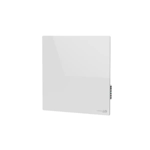 AENO Premium Eco Smart Quadro Wall Heater, 500W, 50x50 cm., Tempered glass, Infrared+convection heating type, LED display Plug type: Europe (E/F type), WHITE, Made in Poland за хранителни режими