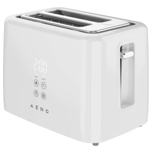 AENO TS2W Electric Toaster, 780-930W, Digital Display, 7 Levels, White за хранителни режими
