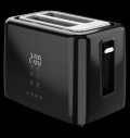 Electric Toaster, black, 220-240V, 50-60Hz, 780-930W, 2 slots, 3 modes, 7 browning levels за хранителни режими