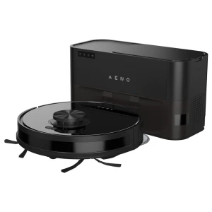 Robot Cleaner w/Dust Collector, black, 2in1 and dust tank, 4000pa, 3200mAh battery за хранителни режими