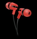 CANYON headphones SEP-4 Mic Flat 1.2m Red за хранителни режими