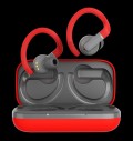 CANYON headset OnRun 11 Sport Wireless charge Red за хранителни режими
