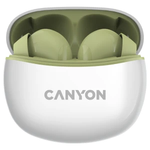 CANYON headset TWS-5 Green за хранителни режими