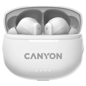 CANYON headset TWS-8 ENC White за хранителни режими