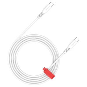 CANYON cable CC100SC C-C 100W 1.2m White за хранителни режими