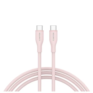 CANYON cable CC60SC10 C-C 60W 1m Silicon Pink Sand за хранителни режими