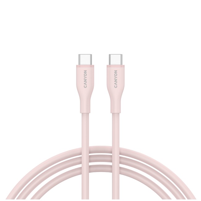 CANYON cable CC60SC10 C-C 60W 1m Silicon Pink Sand от Canyon