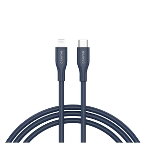 CANYON cable CLNM60 C-L 60W MFI 1m Silicon Blue за хранителни режими