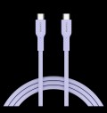 CANYON cable OnWire 60CL C-C 60W COLOR Braided 1m Purple за хранителни режими