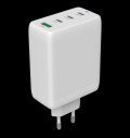 CANYON charger CU100ACC GaN 100W 3xPD 1xQC EU White за хранителни режими