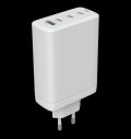 CANYON charger CU140ACC GaN 150W 3xPD 1xQC EU White за хранителни режими
