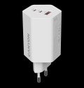 CANYON charger HEXAGON 65 GaN 65W 2xPD 1xQC EU White за хранителни режими