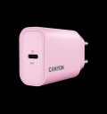 CANYON charger OnCharge 30CL Max Power 30W 1xPD EU Pink за хранителни режими