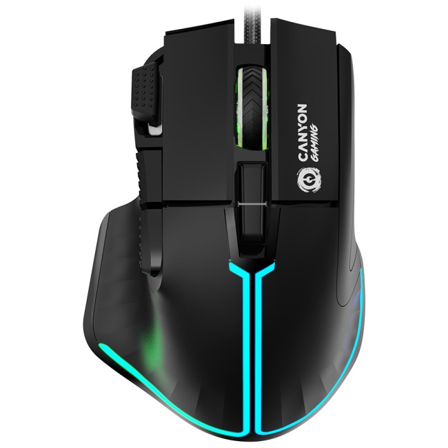 CANYON mouse Fortnax GM-636 RGB 9buttons Wired Black от Canyon