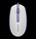 CANYON mouse M-10 Wired White Lavender за хранителни режими