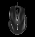 CANYON mouse M-6 Wired Black за хранителни режими