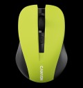 CANYON mouse MW-1 Wireless Yellow за хранителни режими