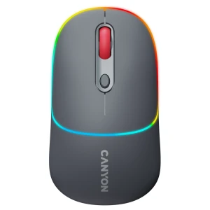 CANYON mouse MW-22 2in1 BT/ Wireless Dark Grey за хранителни режими