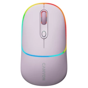 CANYON mouse MW-22 2in1 BT/ Wireless Pearl Rose за хранителни режими