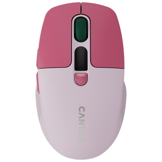 CANYON mouse MW-26 LCD Silent Dual Mode Wireless Pink от Canyon