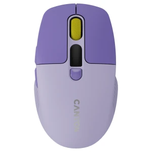 CANYON mouse MW-26 LCD Silent Dual Mode Wireless Violet за хранителни режими