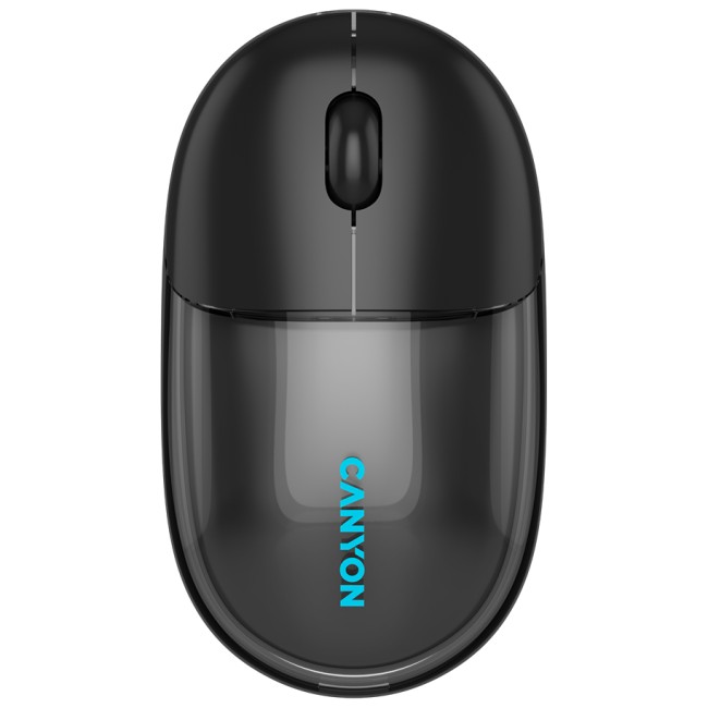 CANYON mouse OnClick 24 BT/ Wireless Transparent/Black от Canyon