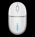 CANYON mouse OnClick 24 BT/ Wireless Transparent/White за хранителни режими
