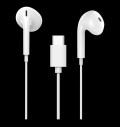 CANYON headphones SEP-6 TYPE-C HiRes sound White за хранителни режими