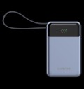 CANYON power bank OnPower 600 built-in cable 20000 mAh PD65W Dark Grey за хранителни режими