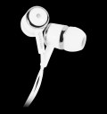 CANYON Stereo earphones with microphone, White за хранителни режими
