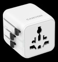 CANYON Travel Adapter OnTour One EU/UK/US/AUS White за хранителни режими