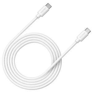 CANYON UC-12, cable 100W, 20V/ 5A, typeC to Type C, 2M with Emark, Power wire :20AWG*4C,Signal wires :28AWG*4C,OD4.5mm, PVC ,white за хранителни режими
