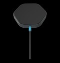 CANYON wireless charger HEXAGON 110 Dark Grey Blue за хранителни режими