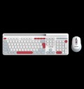 CANYON HSET-W5 EN Keyboard+Mouse AAA+AA Wireless White за хранителни режими