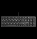 CANYON keyboard HKB-20 EN/BG Velvet Wired  Black за хранителни режими
