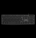 CANYON keyboard KB-1 EN/BG Wired Black за хранителни режими