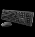 CANYON SET-W20 EN/BG Keyboard+Mouse Velvet Wireless Black за хранителни режими